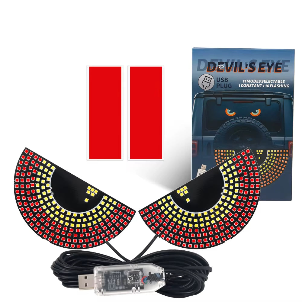 CINTA DECORATIVA OJO DE DIABLO PARA CARRO