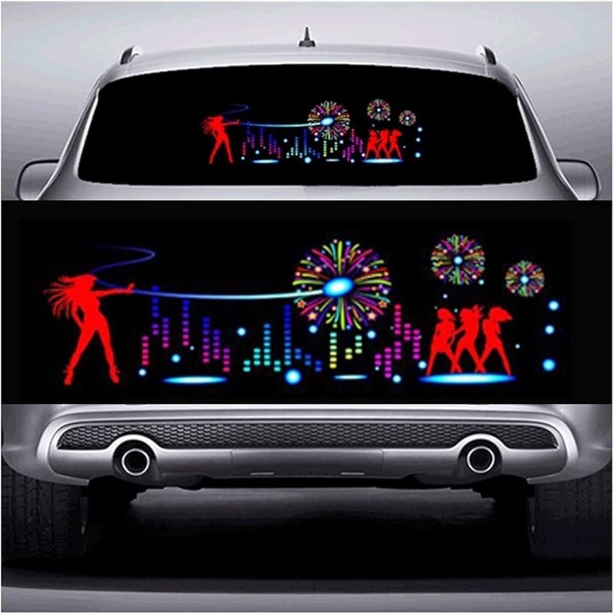 CINTA PARABRISA LED CON MUSICA