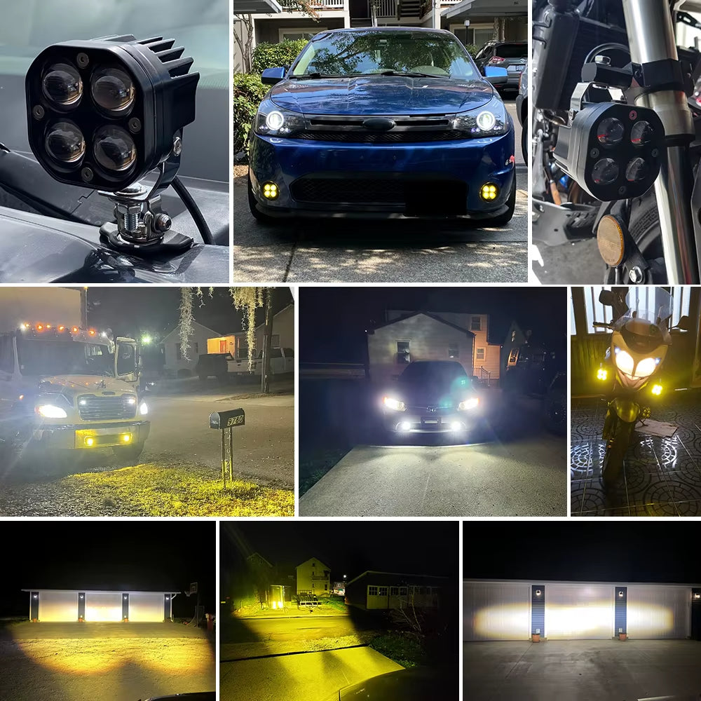 FARO NEBLINERO DE 4 LUPAS