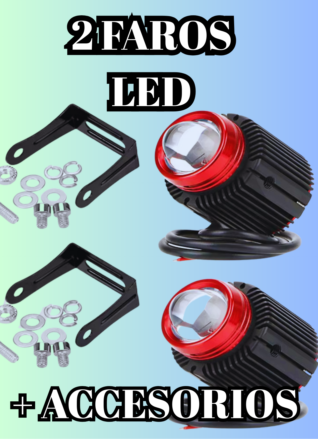 FARO NEBLINEROS-LED BICOLOR