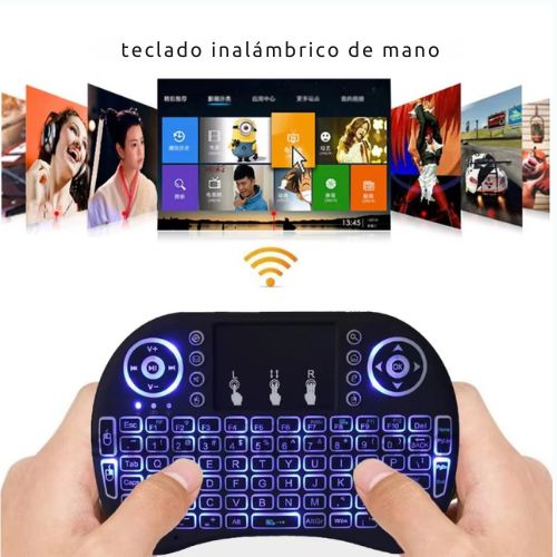 TECLADO PORTATIL RECARGABLE PARA SMART TV