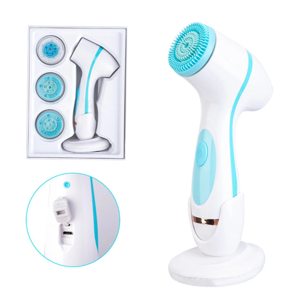 CEPILLO FACIAL LIMPIADOR 3 EN 1