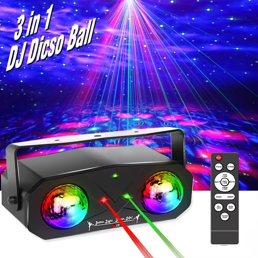 PROYECTOR LED LASEER 3 EN 1