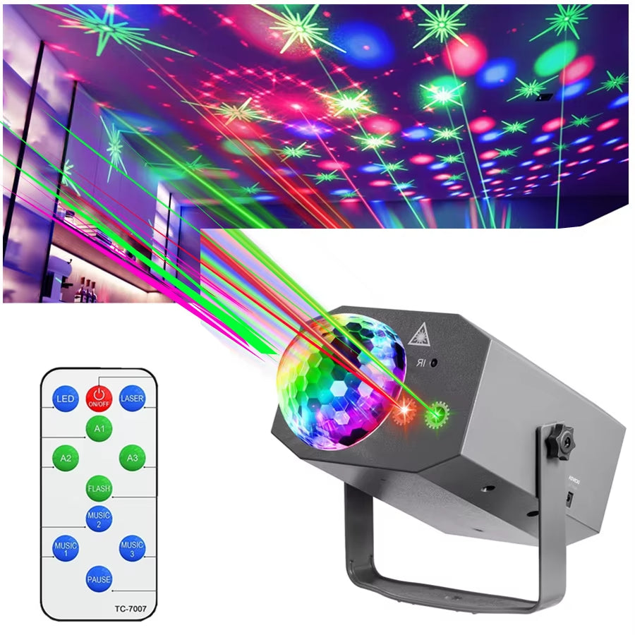 EFECTO LED LASER 16 EN 1