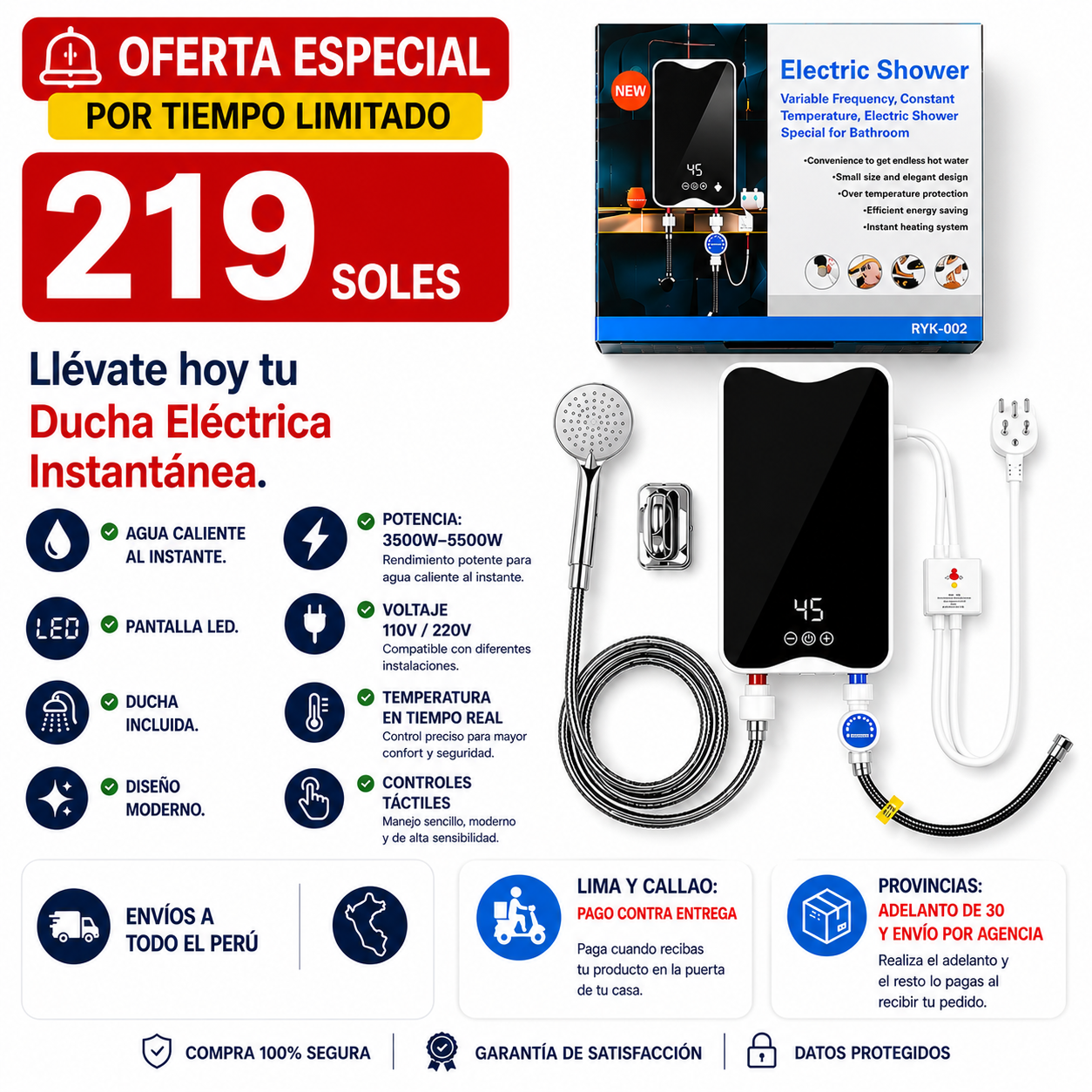 DUCHA ELECTRICA