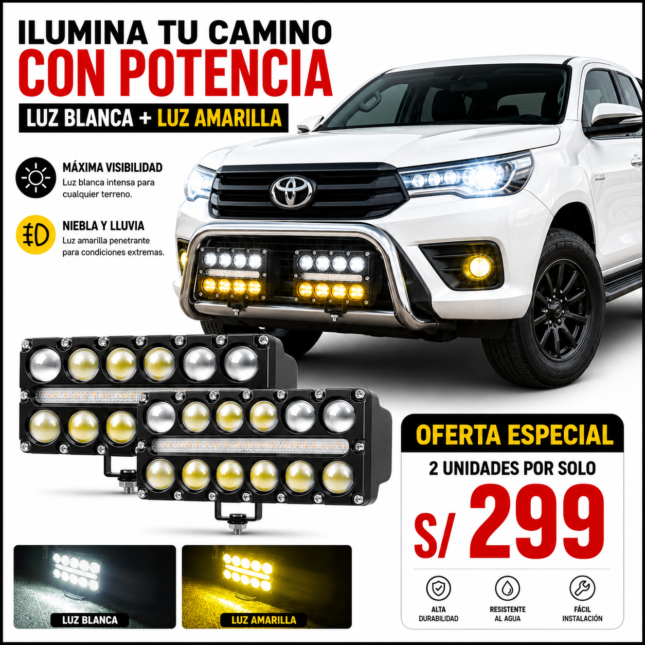 EXPLORADORA DUAL DE 10 LUPAS CON RGB