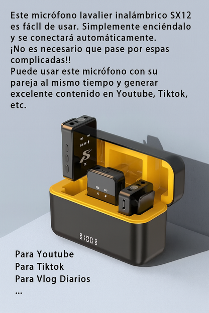MICROFONO SX12PRO INALAMBRICO