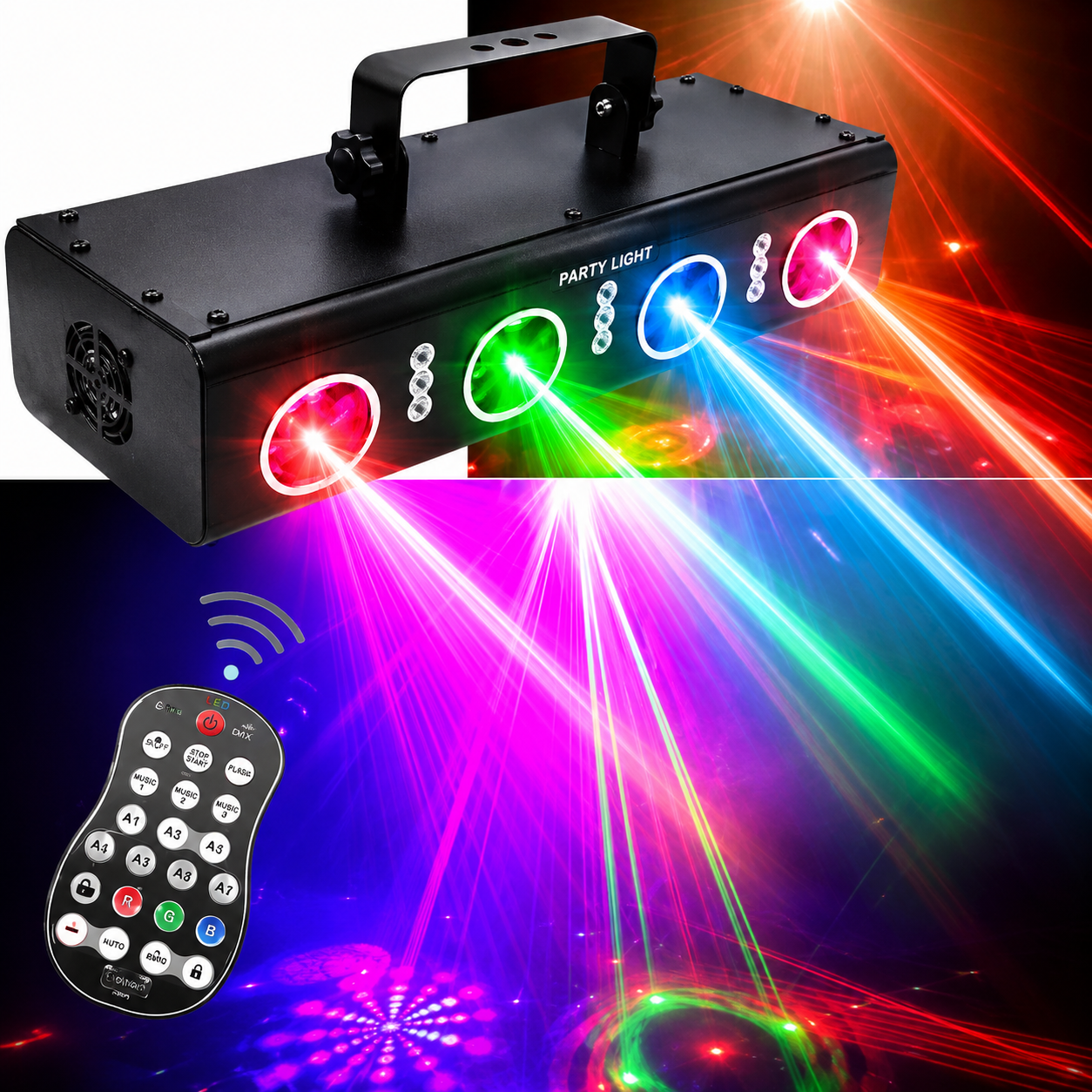 BARRA LASER DE 4 CAÑONES
