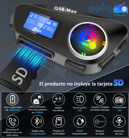 INTERCOMUNICADOR DE CASCO Q58