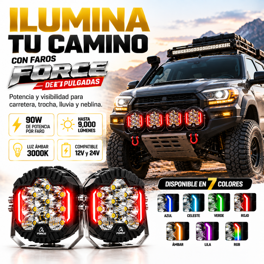 FAROS NEBLINEROS FORCE