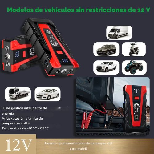 ARRANCADOR DE BATERIA PARA CARRO