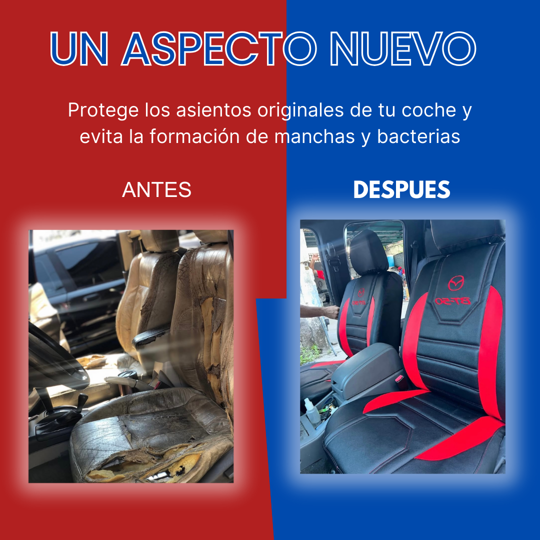 SET COMPLETO DE FUNDAS PARA ASIENTO DE CARRO